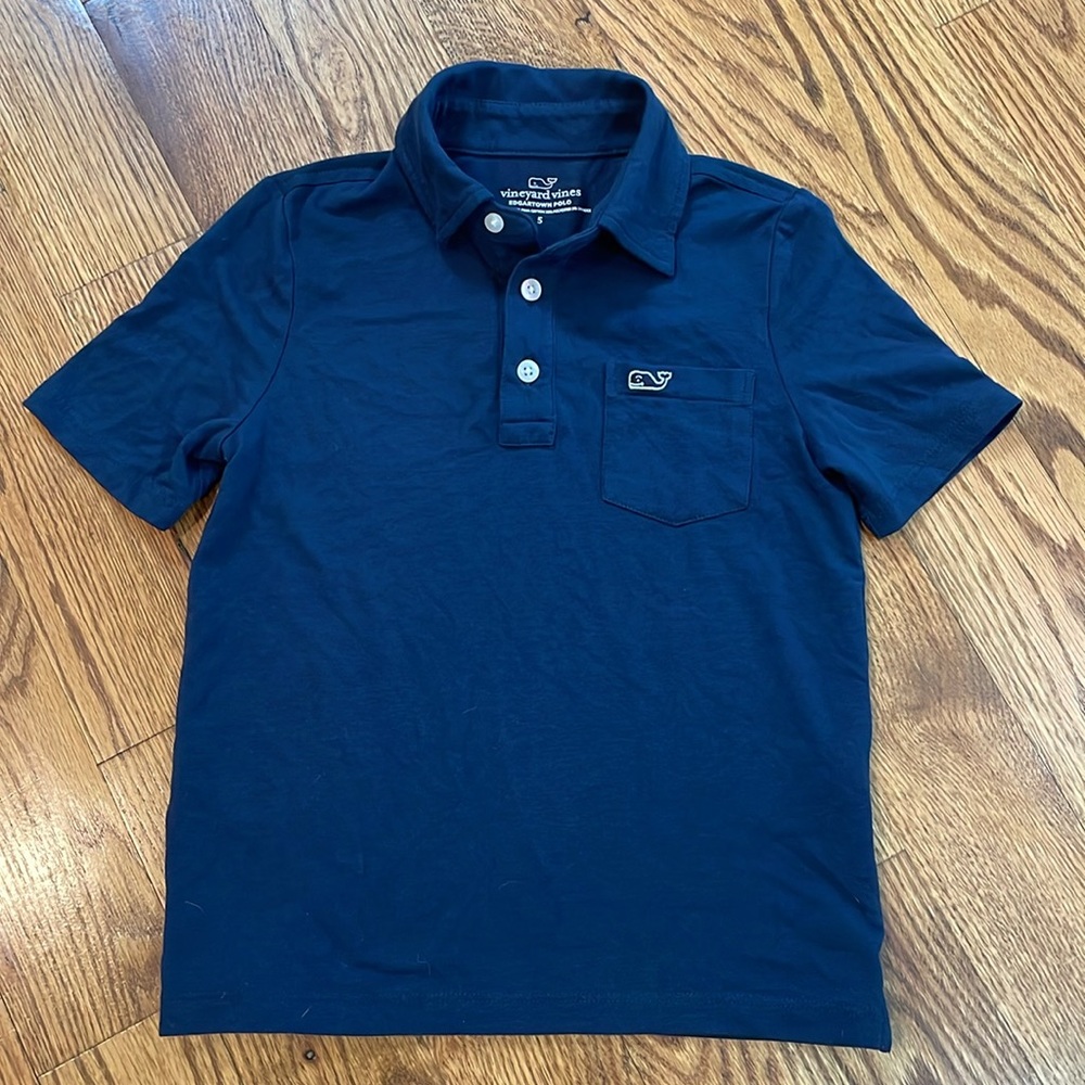 Boy’s Vineyard Vines Edgartown Polo Shirt. Size 5. Like New Condition. - Picture 2 of 10
